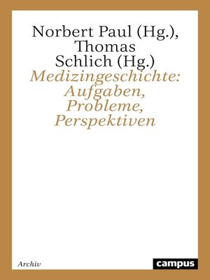 cover image of Medizingeschichte
